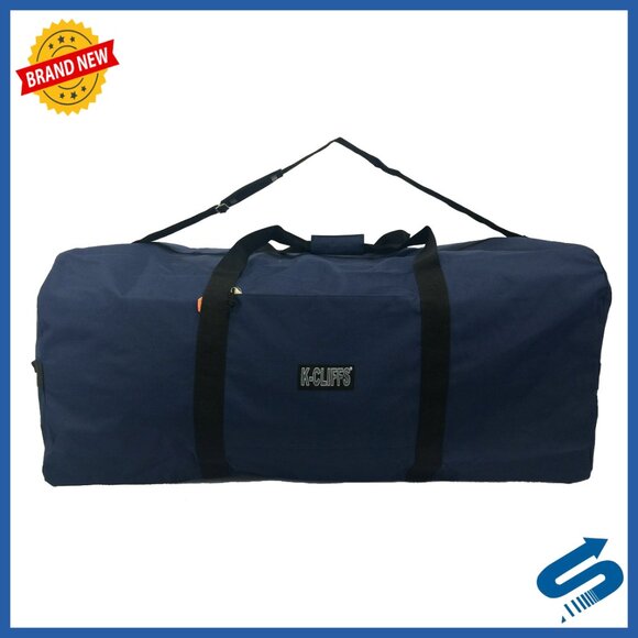 Large Heavy Duty Cargo Duffel Bag for Sports Gear and Travel